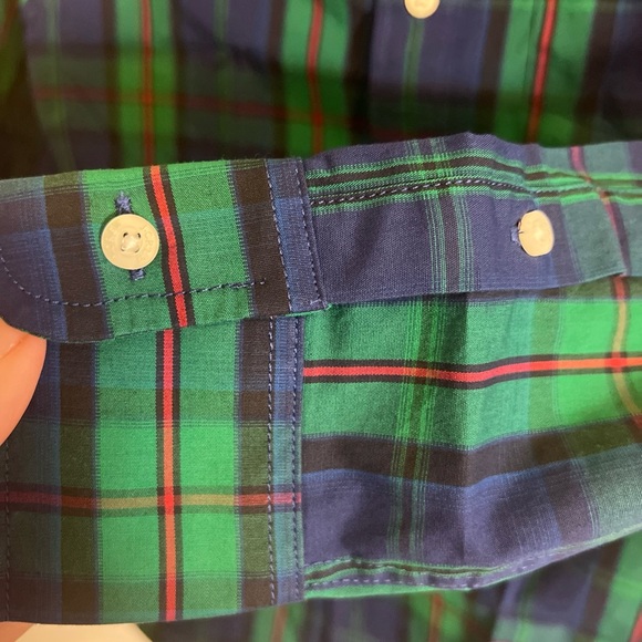 Boys Crewcuts Button Down Shirt Size 8 Pocket On Shirt NWT - Picture 6 of 11